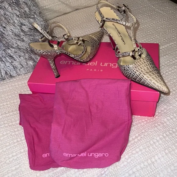 Emanuel Ungaro Heels Vintage y2k - Picture 1 of 9
